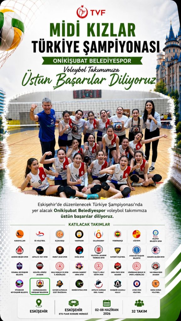 3-1-576x1024 Onikişubat Belediyespor Midi Kız Voleybol Takımı Türkiye Şampiyonası Yolunda