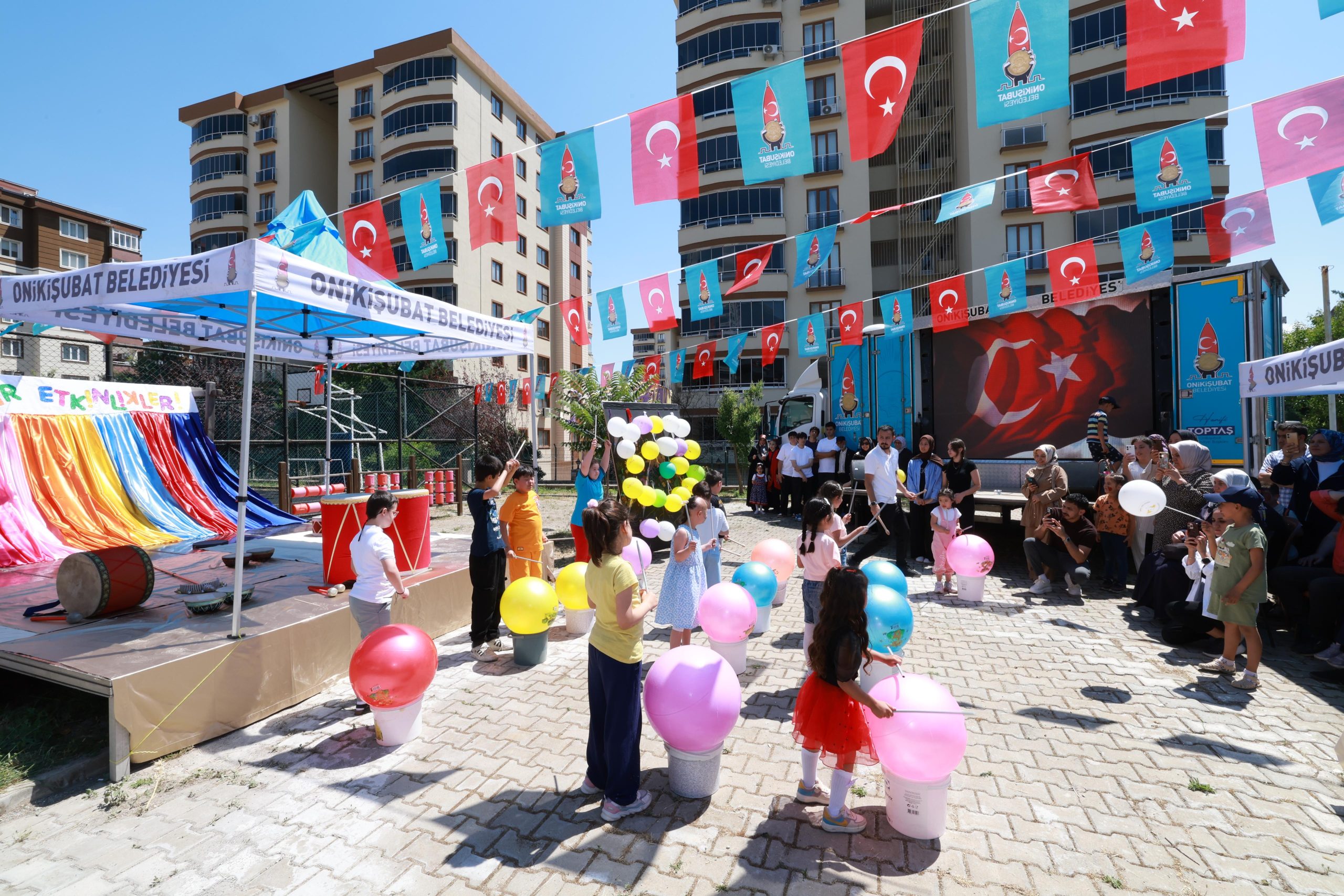 4-3-scaled Özel çocuklar, Onikişubat Belediyesi ile baharın coşkusunu dolu dolu yaşadı