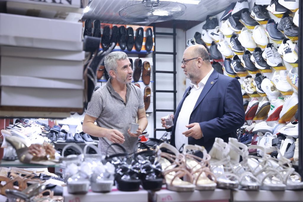 4-4-1024x683 BAŞKAN AKPINAR, RESTORASYONU TAMAMLANAN TARİHÎ KAPALI ÇARŞIDA ESNAFLA BULUŞTU
