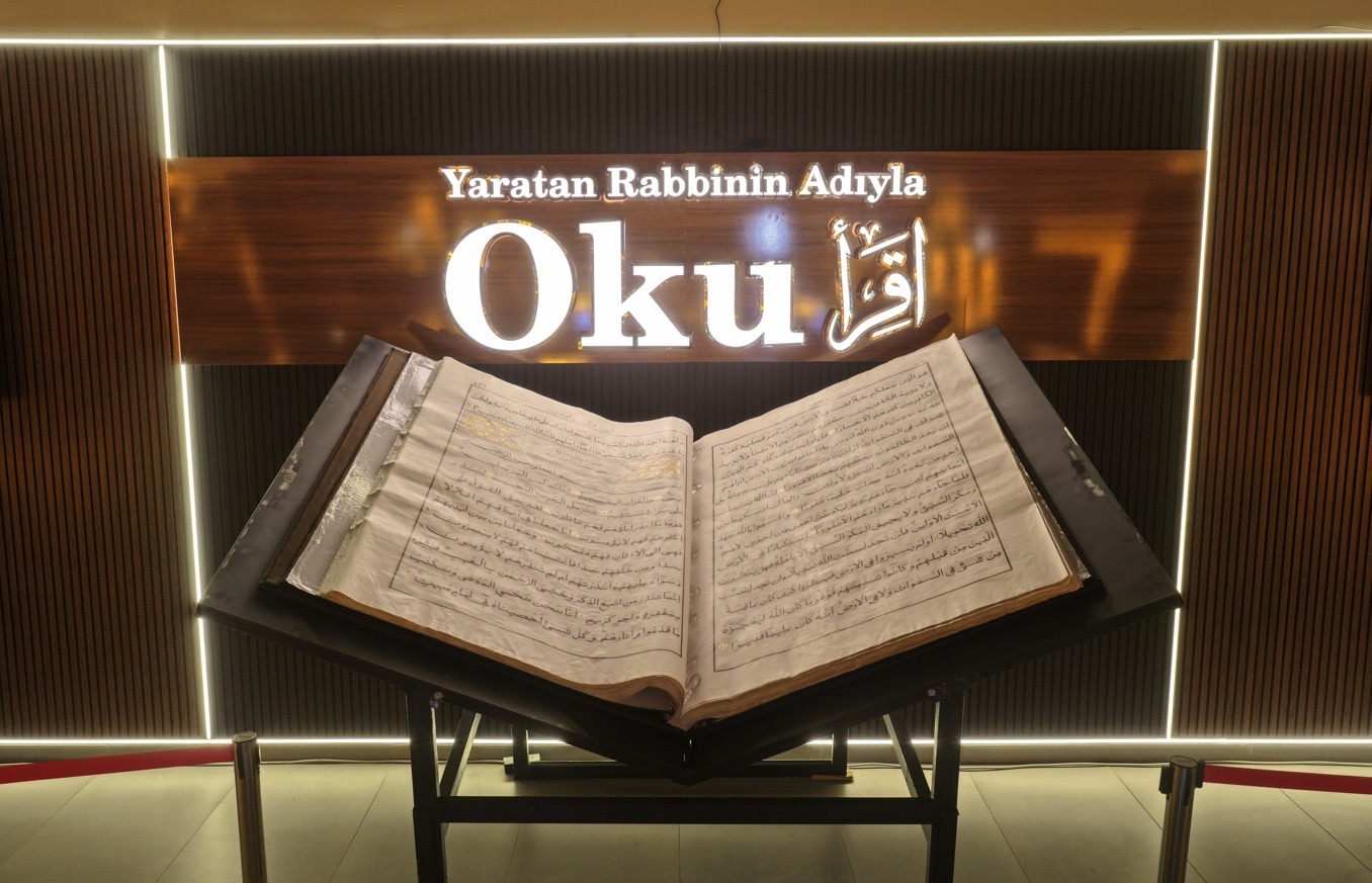 IMG_1818 Dünyanın en büyük ikinci el yazması Kur’an-ı Kerim’i Kahramanmaraş’ta ziyarete açılıyor